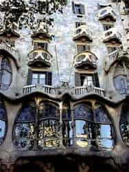 The Casa Batllo d'Antoni Gaudí