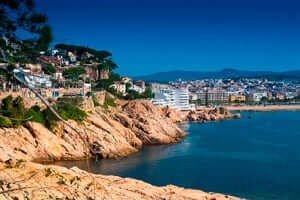 Calas y playas de Sant Feliu de Guíxols (Cala Port Salvi)