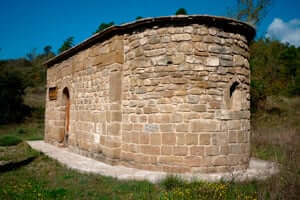Culture et de l'aventure dans le réservoir de Rialb (Santa Eulalia Ermita Pomanyons Torah Rialb)
