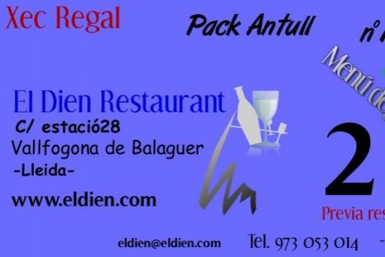 Cheque Regalo Antull