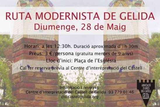 Ruta modernista de Gelida