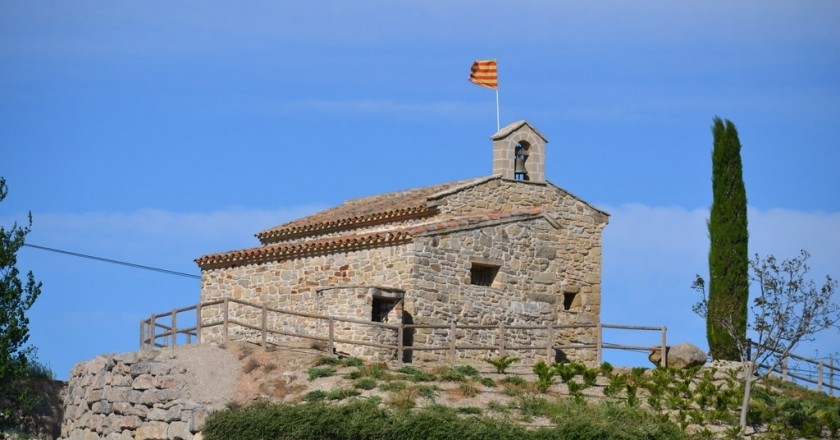 Réunion à la Capelleta de Sant Magí à Santa Coloma de Queralt