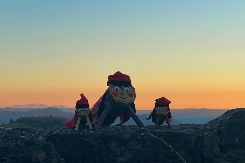 Busquem el Tió amb un mapa a Montclar