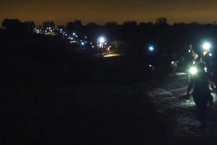 Caminata nocturna en Els Hostalets de Pierola