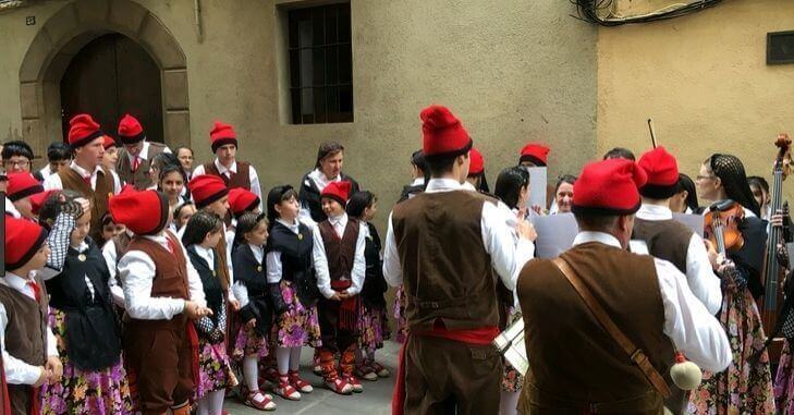 Caramelles à Cardona