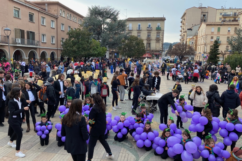 Carnaval des enfants et Reganser à Navàs