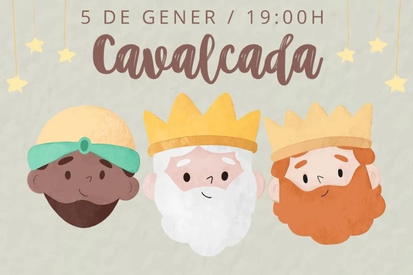 Cabalgata de Reyes en Avià