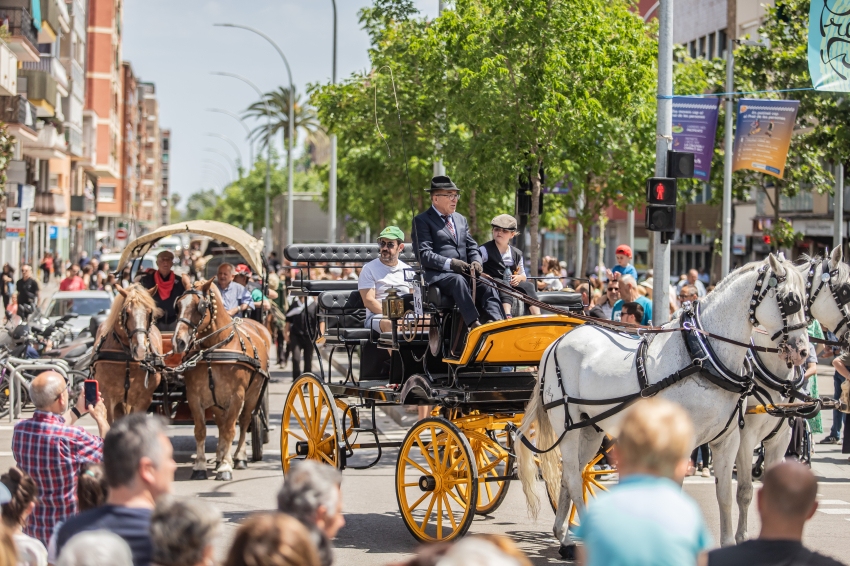 Sant Isidre parade in El Prat de Llobregat