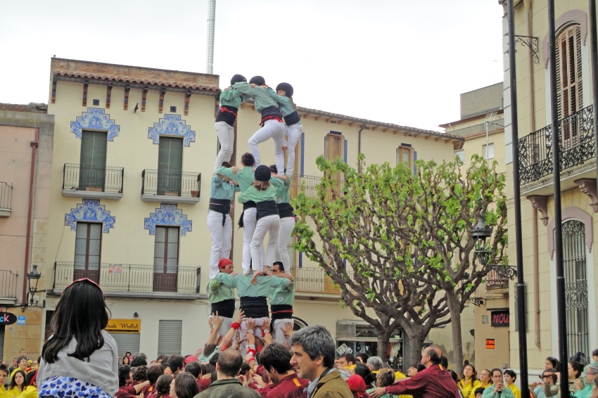 Castellers Day of Mollet del Vallés