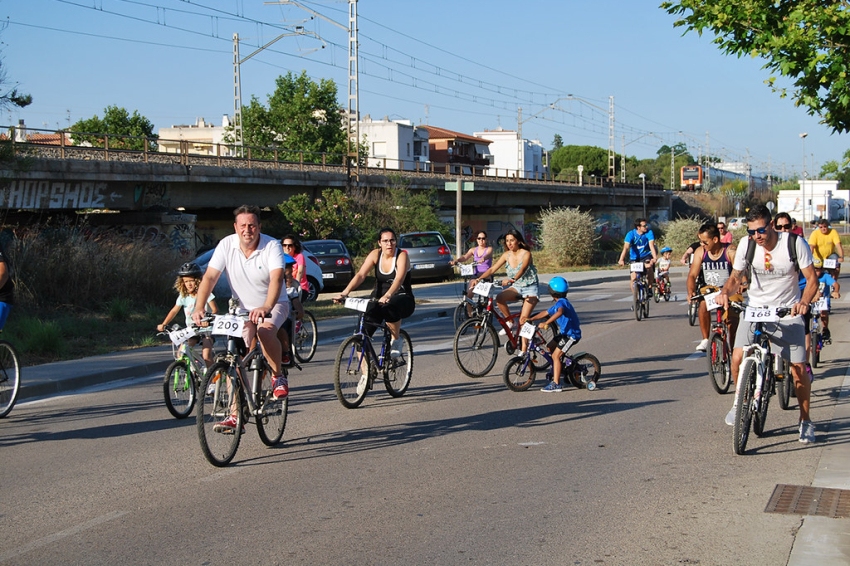 Festa de la bicicleta a Cubelles