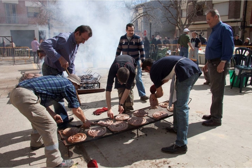 Fête de l'abattage des porcs à Montgai