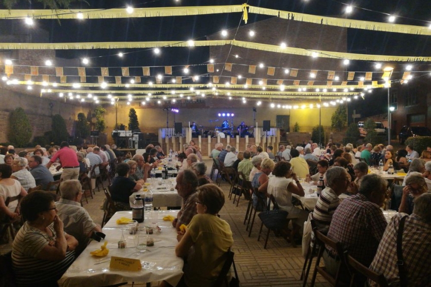 Fiesta de les Neus en el Pla de Santa Maria