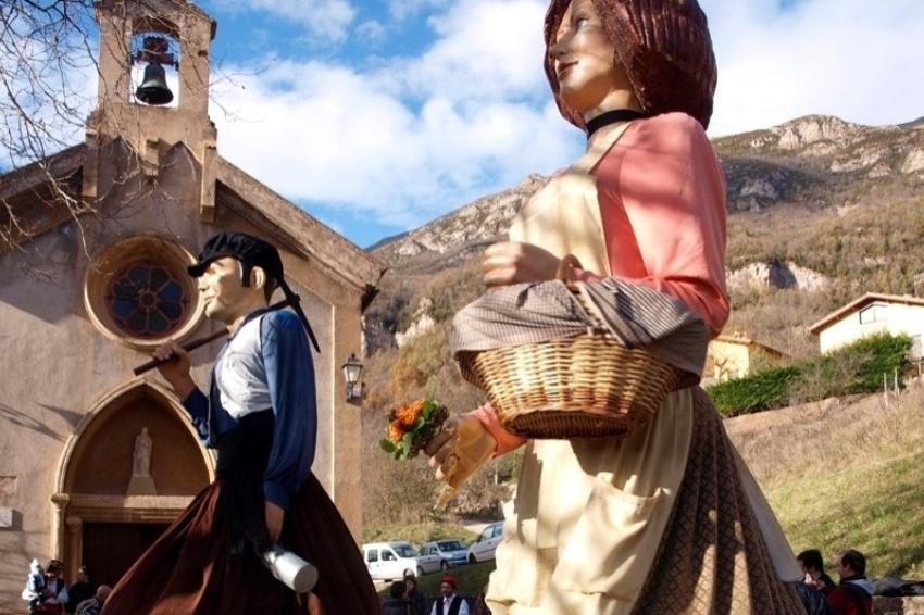 Fiesta de Santa Bàrbara en Ogassa