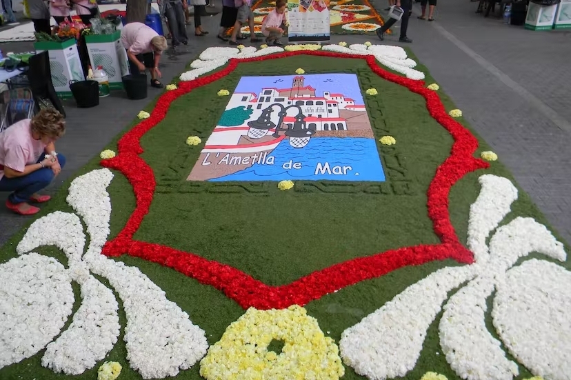 Fête du Corpus Christi à l'Ametlla de Mar