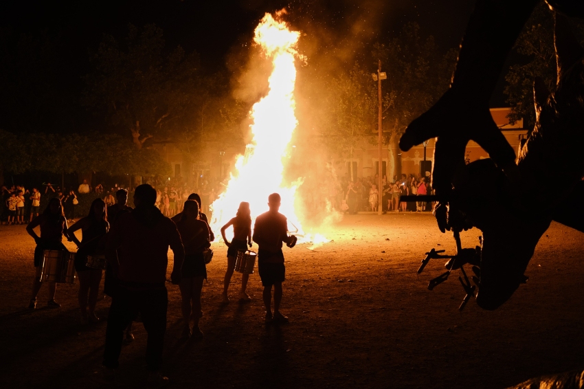 Fête locale à Olesa de Montserrat