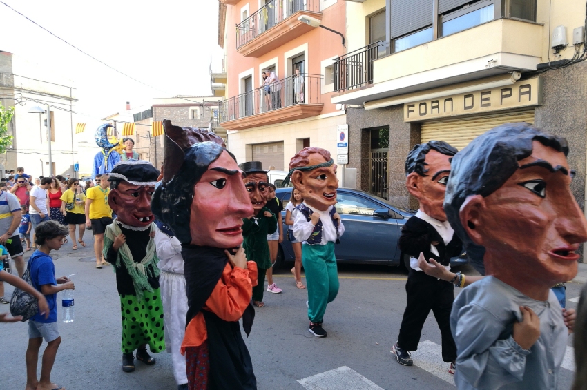 Fiesta Mayor en el Pla de Santa Maria