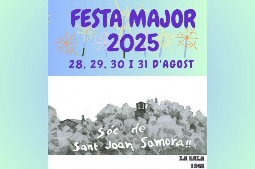 Fiesta Mayor de Sant Joan Samora en Sant Llorenç dHortons