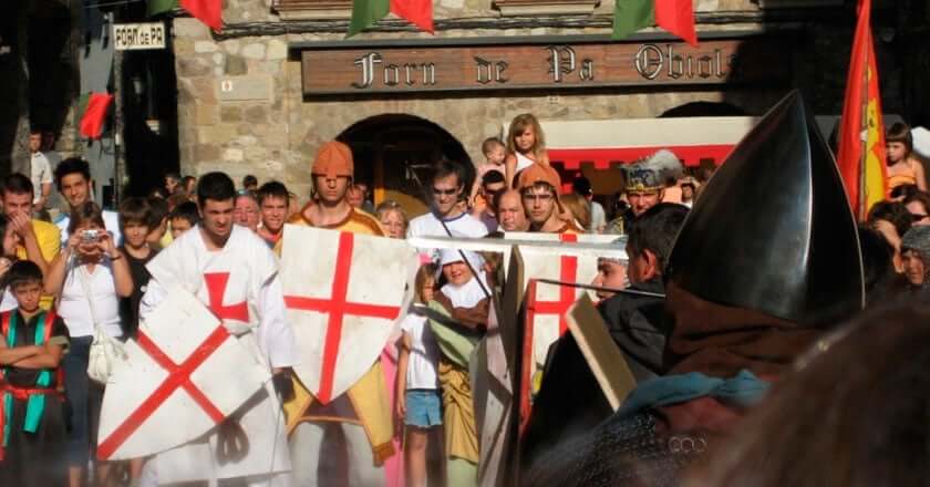 Célébrations de la baronnie de Pinós à Bagà