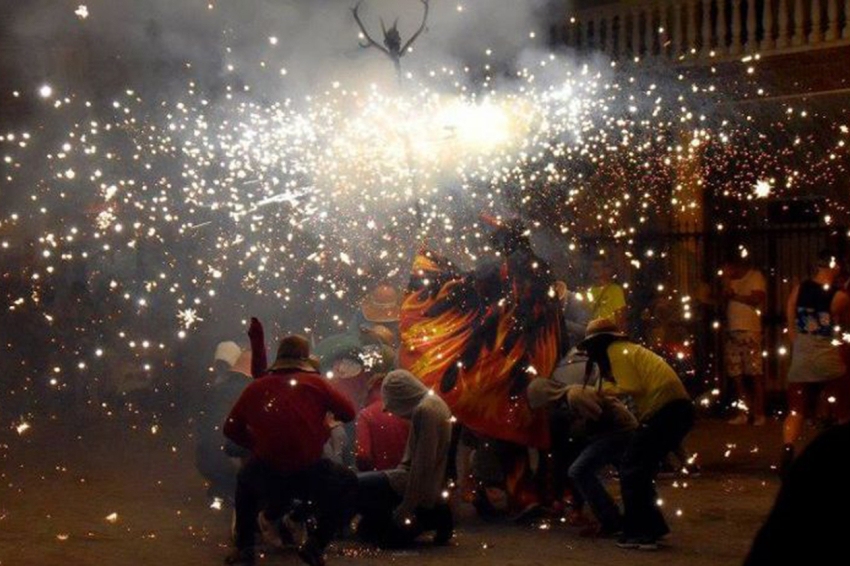Segregation festivities in Sant Jaume de Enveja