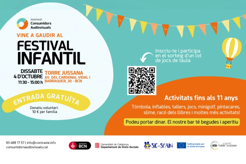 Children's Festival in Torre Jussana | Barcelona
