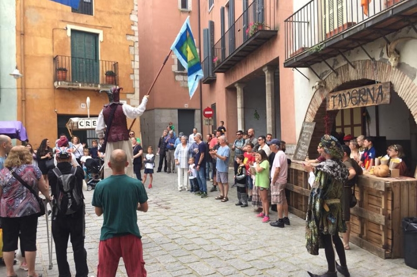 Foire Mediveal Na Mercadera à Peralada