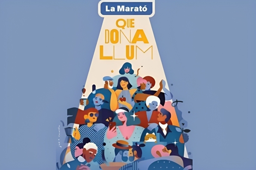 Solidarity Day of La Marató de TV3 in Maçanet de Cabrenys