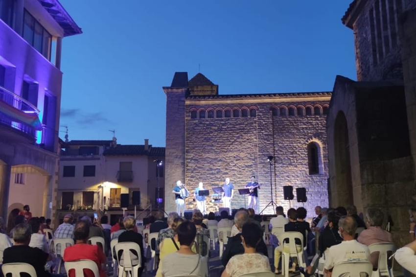 July outdoors in Santa Eugenia de Berga