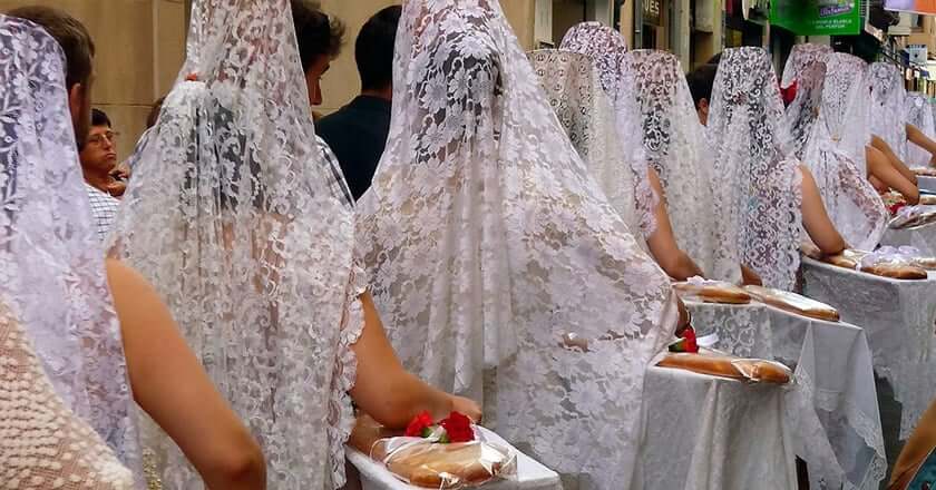 The Blessed Bread Festival El Vendrell