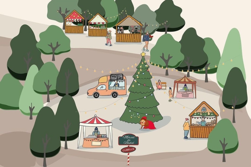 Mercado de Navidad en Cubells