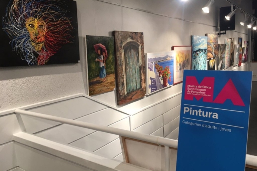 Exposition artistique de Sant Raimon de Penyafort à Santa Margarida i els Monjos