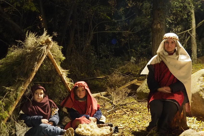 Pesebre viviente de Cànoves i Samalús