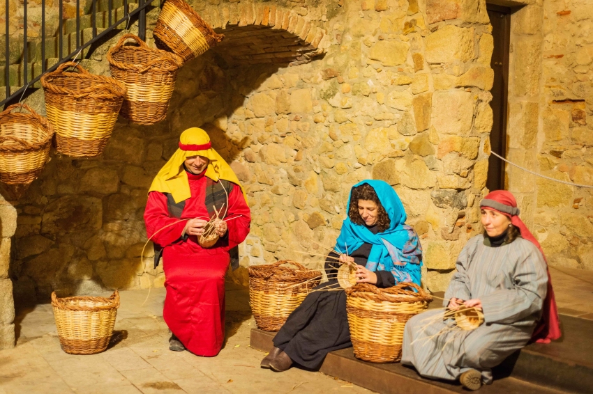 Nativité vivante de Castell d'Aro