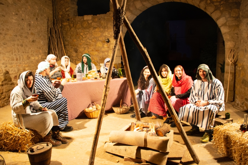 Pesebre viviente de Celrà