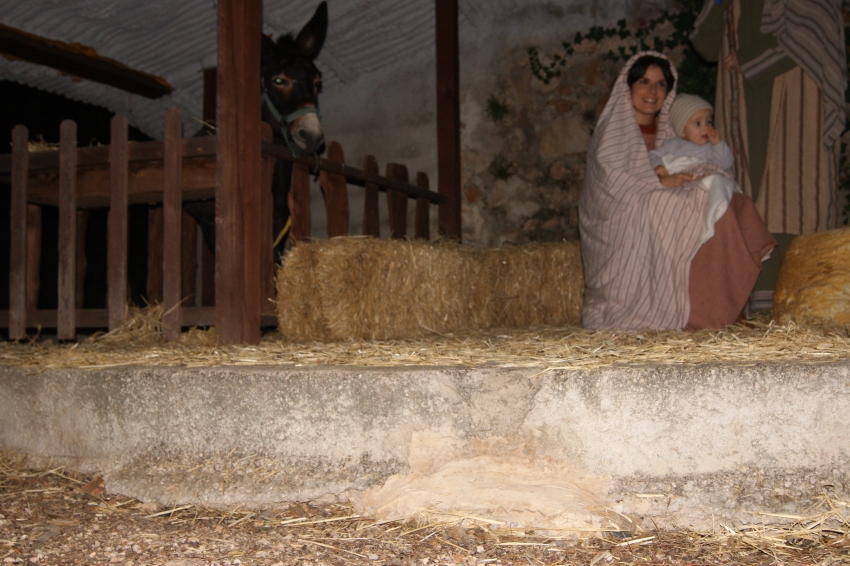 Crèche vivante de Jésus à Tortosa
