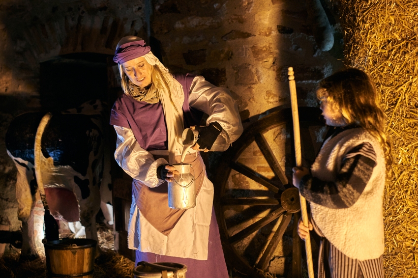 Live nativity scene of Sant Feliu del Racó