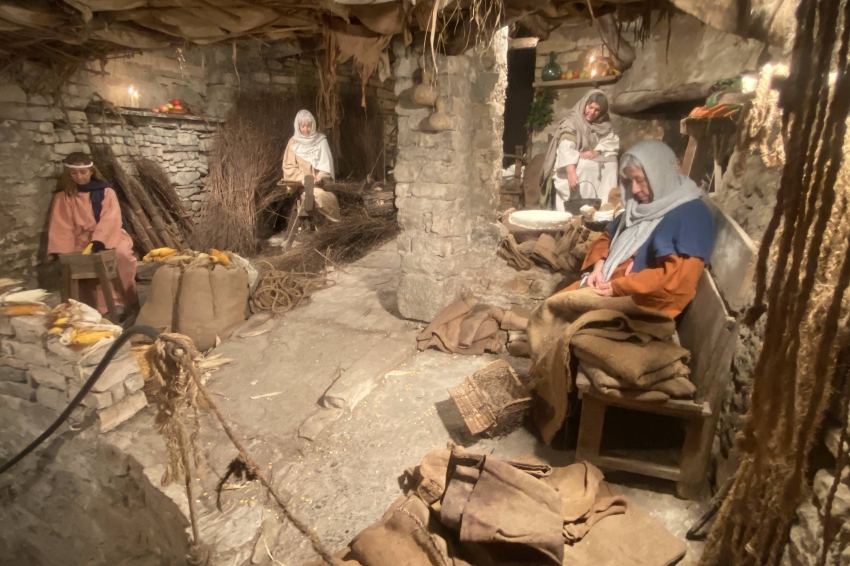 Living nativity scene of Sant Guim de la Plana