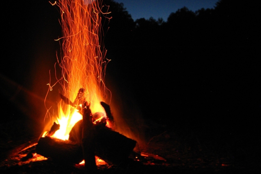 Reception of the Canigó flame in Solsona