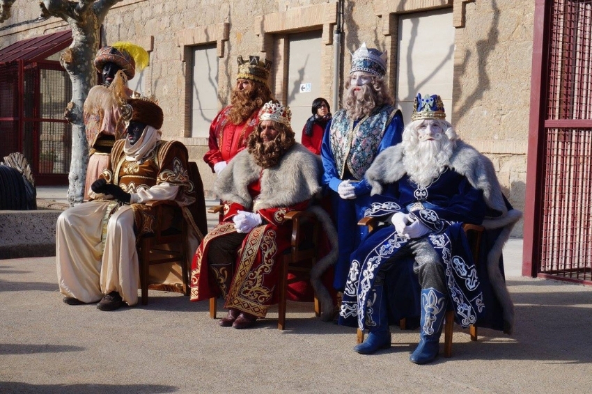 Recogida de carbón de los Reyes Magos en el Museo de las Minas de Cercs