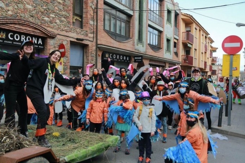 Carnival parade in Santa Maria de Palautordera