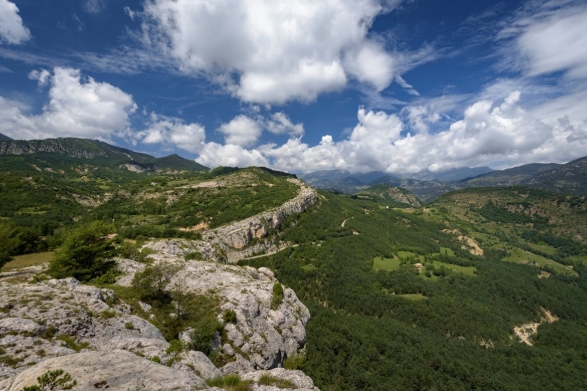 Itinéraire circulaire à travers les falaises de Vallcebre