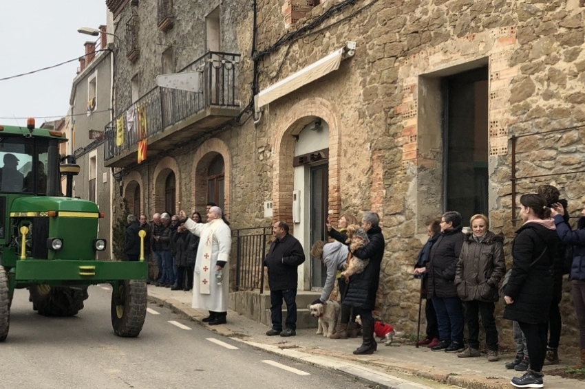 Saint Antoine et les trois tombeaux de Butsènit d'Urgell