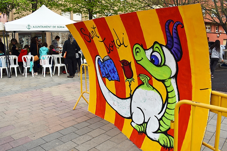 Sant Jordi à Suria