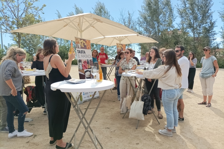 Tasta El Masnou, degustación de productos de proximidad con vinos DO Alella