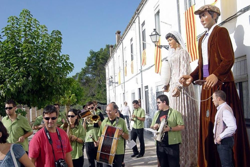 Encuentro de gigantes en L'Ametlla de Merola