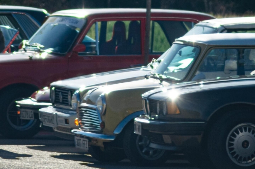 Trobada de vehicles clàssics a Sant Feliu Sasserra