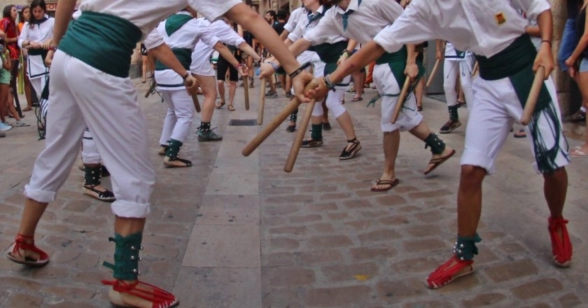 Els bastoneres a Catalunya