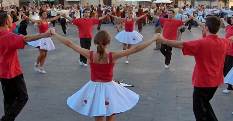 Sardana, the national dance of Catalonia