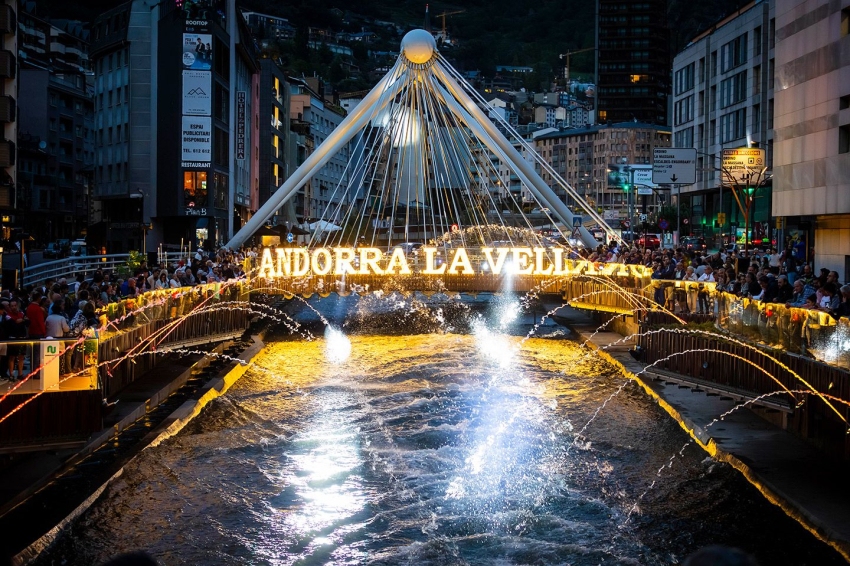 On the road through Andorra