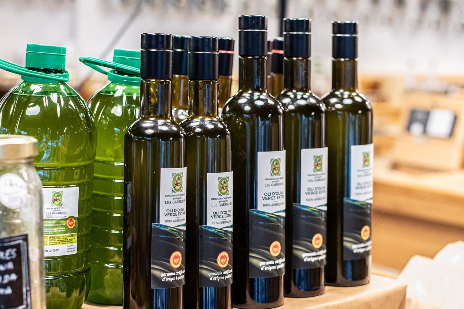 DOP Les Garrigues cata oficial de aceite