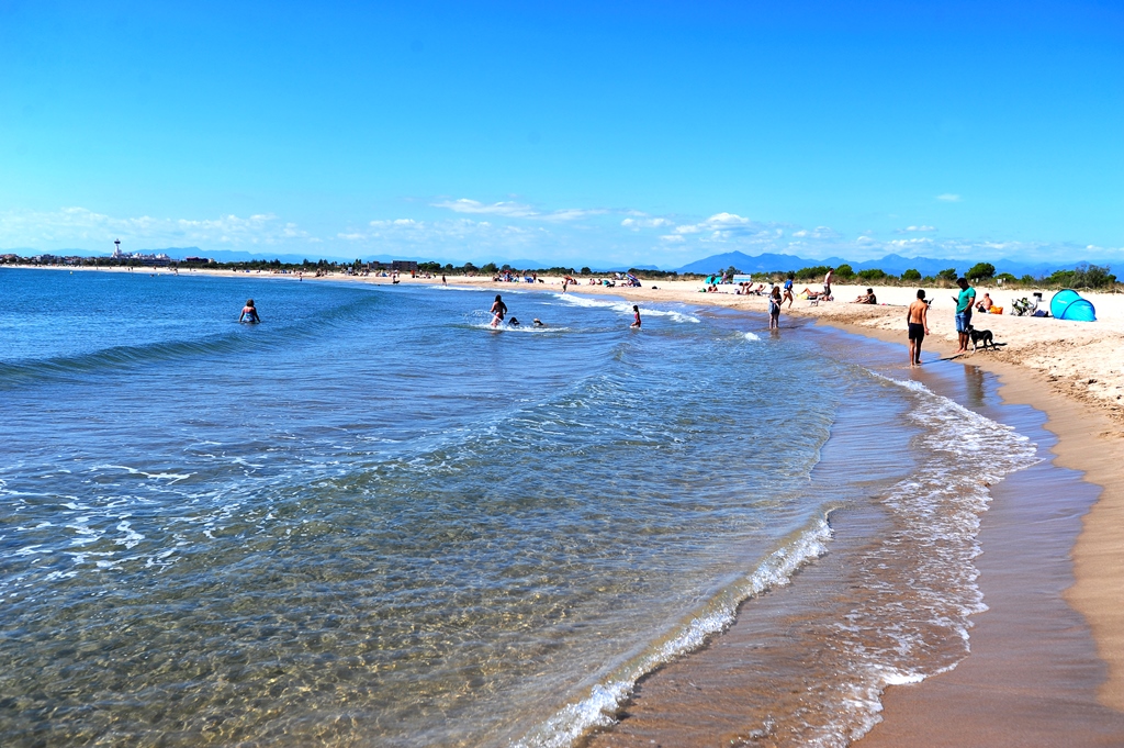 Platja de la Rubina Castelló d'Empúries